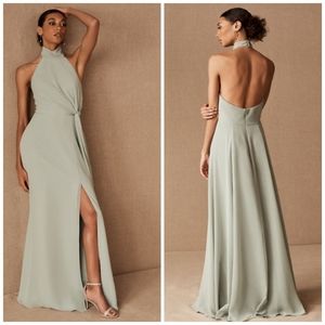 Bhldn ×Jenny Yoo Elliya Mock Neck Dress